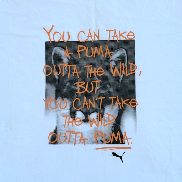 PUMA "Wild Cat"🐈 Graphic Tee👕 - NWT - Picture 3 of 15